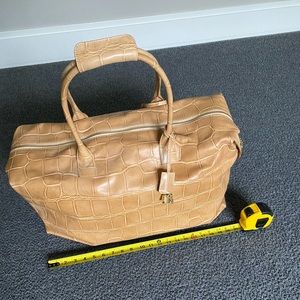 Large Dooney and Bourke leather weekender